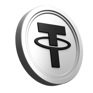 Tether USDT-mynt illustrerat i plattformens informationsavsnitt
